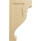 Ekena Millwork 3 1/8"W x 10"D x 18"H Extra Large Rockport Wood Corbel, Alder CORW03X10X18RKAL - alternate 2